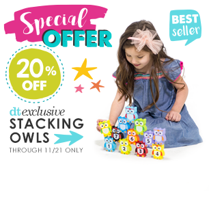 discovery toys stacking owls
