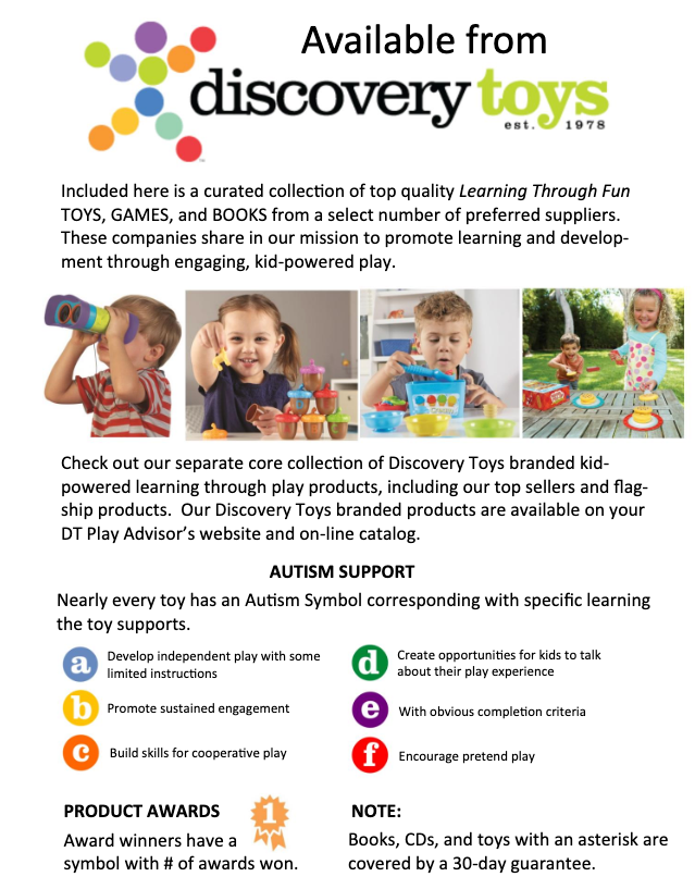 Children's Toy Catalogs Trusted for over 40 Years Discovery Toys